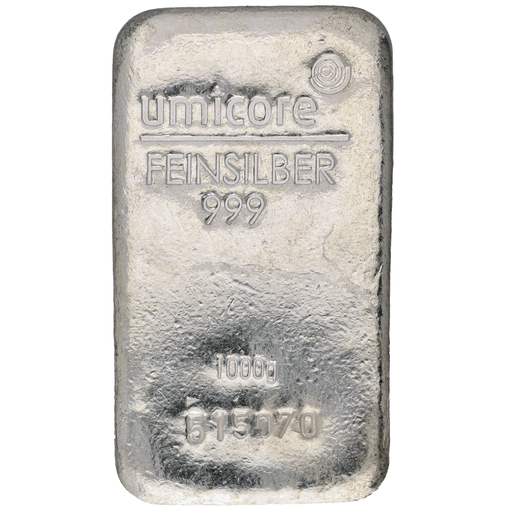 Heerlijk nul hoek Zilverbaar kopen van 1 kilogram bij Goudwisselkantoor