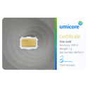 Koop een gecertificeerde goudbaar van 1 gram bij Goudwisselkantoor