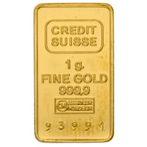 Afbreken vorm inschakelen Koop een goudbaar van 1 gram bij Goudwisselkantoor