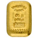 Koop een goudbaar van 50 gram bij Goudwisselkantoor