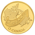 Koop de gouden 100 Dollar Canada bij Goudwisselkantoor.