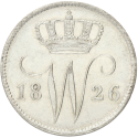 Koop de 25 cent Willem I bij Goudwisselkantoor.