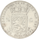 Koop de ½ gulden Willem III  bij Goudwisselkantoor.