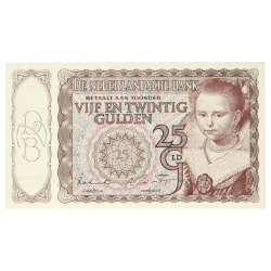 Koop de 25 gulden 1943 Prinsesje bij Goudwisselkantoor.