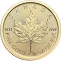 Koop de Gouden 1/2 OZ Maple Leaf 2024 bij Goudwisselkantoor