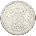 Koop de ½ gulden Wilhelmina Hermelijnen Mantel bij Goudwisselkantoor.