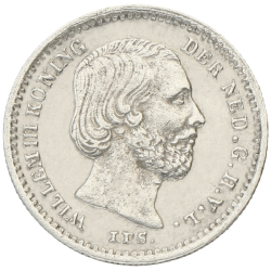 Koop de 5 cent Willem III bij Goudwisselkantoor.