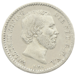 Koop de 10 cent Willem III bij Goudwisselkantoor.