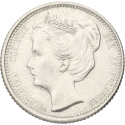 Koop de 25 cent Wilhelmina Diadeem bij Goudwisselkantoor.