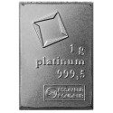 Koop een platinabaar van 1 gram bij Goudwisselkantoor