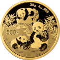 Koop de Gouden Panda 30 gram 2025 bij Goudwisselkantoor