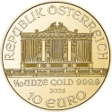 Koop de 1/10 OZ Gouden Philharmoniker 2025 bij Goudwisselkantoor