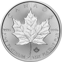 Koop de platina Maple Leaf 1 oz 2025 bij Goudwisselkantoor