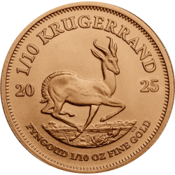 Koop de 1/10 OZ Gouden Krugerrand 2025 bij Goudwisselkantoor